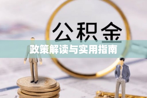 澄江政策解读与实用指南