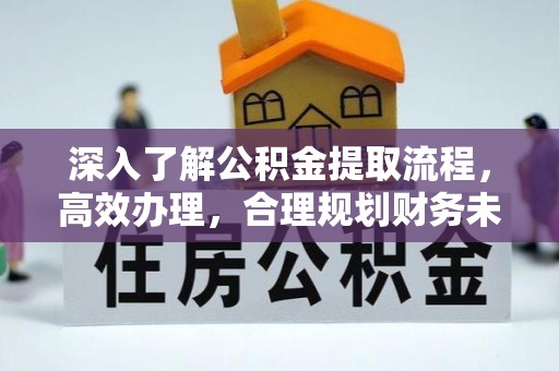 澄江深入了解公积金提取流程，高效办理，合理规划财务未来