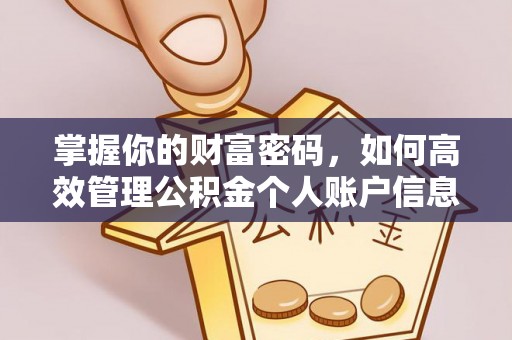 澄江掌握你的财富密码，如何高效管理公积金个人账户信息