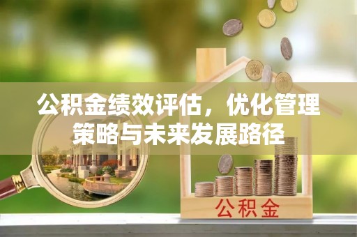 澄江公积金绩效评估，优化管理策略与未来发展路径