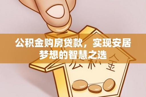 澄江公积金购房贷款，实现安居梦想的智慧之选