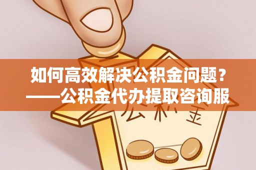 澄江如何高效解决公积金问题？——公积金代办提取咨询服务指南