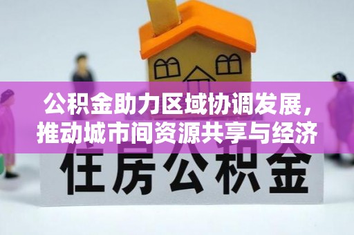 澄江公积金助力区域协调发展，推动城市间资源共享与经济均衡发展