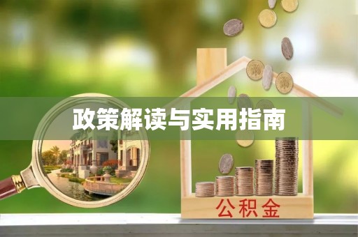 澄江政策解读与实用指南