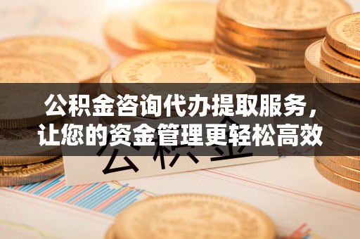 澄江公积金咨询代办提取服务，让您的资金管理更轻松高效