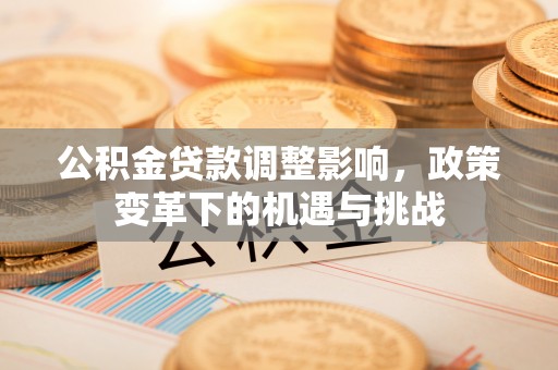 澄江公积金贷款调整影响，政策变革下的机遇与挑战