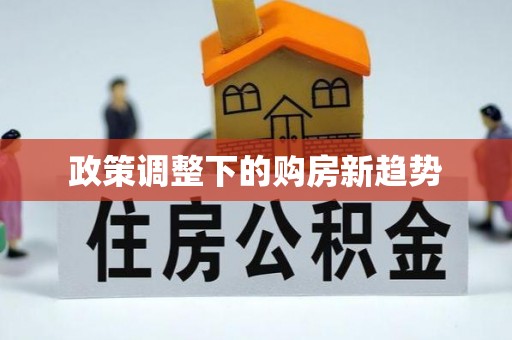 澄江政策调整下的购房新趋势