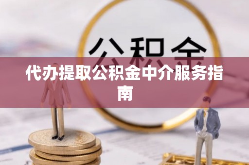澄江代办提取公积金中介服务指南