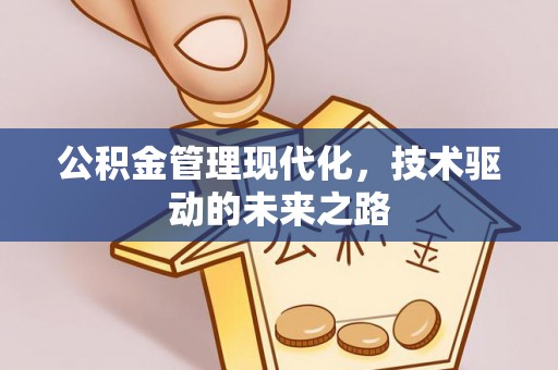 澄江公积金管理现代化，技术驱动的未来之路